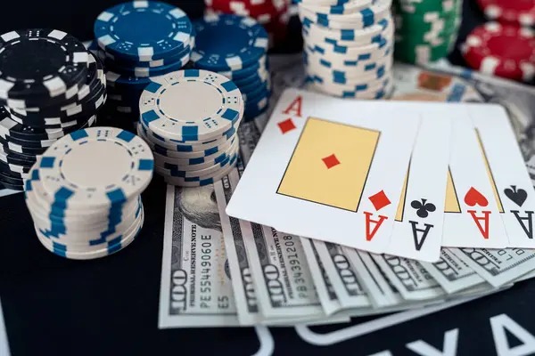 Baccarat table interface on bet88 login